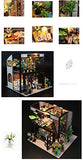 Danni New Furniture DIY Doll House Wooden Miniature Doll Houses Furniture Kit Box Puzzle Assemble Dollhouse Toys for Children Gifts
