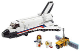 LEGO Creator 3in1 Space Shuttle Adventure 31117 Building Kit; Cool Toys for Kids Who Love Rockets and Creative Fun; New 2021 (486 Pieces)