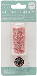 American Crafts 663032 We R Memory Keepers Stitch Happy 2 Piece Specialty Sewing Thread Baker's