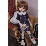Y&D Fine BJD Dolls 1/6 SD Doll 29cm 11.4 Inch Ball Jointed Doll DIY Toys with Full Set Clothes Shoes Socks Wig Makeup, Flexible Joints and Strong Plasticity