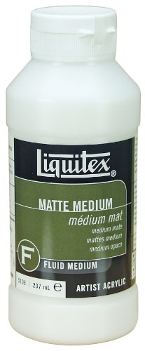 Liquitex Professional Matte Fluid Medium, 8-Ounce
