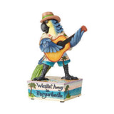 Enesco Jim Shore Margaritaville Parrot with Guitar Musical Figurine 6003993 New