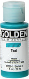 Golden Fluid Acrylic Paint 1 Ounce-Teal