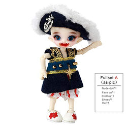 Fairyland Pukipuki Cupid3 1/12 N Doll Pink Smile Elves Toys for Girl Tiny Resin Jointed Doll Fullset in NS As Pic Face Up