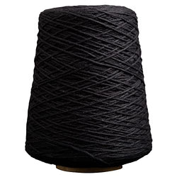 Knit Picks Dishie Cone Worsted Weight 100% Cotton Yarn - 400 g (Black)