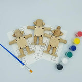 Ink and Trinket Kids Robot Painting Craft Kit