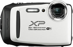 Fujifilm FinePix XP130 Waterproof Digital Camera w/16GB SD Card - White