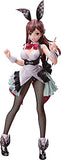 FREEing Alice Gear Aegis: Anna Usamoto (Vorpal Bunny Version) 1:4 Scale PVC Figure, Multicolor