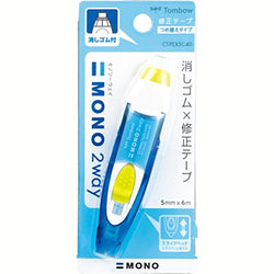 Tombow MONO 2-Way Correction Tape, Blue, 1-Pack