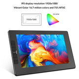 VEIKK VK1200 11.6 Inch Drawing Monitor Full-Laminated Pen Display with Battery-Free Pen and Tilt Function 8192 Levels Pen Pressure and 6 Customized Keys