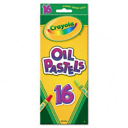 Binney & Smith 524616 Oil pastels jumbo-sized stick with tapered point 16 Pack