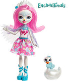 Enchantimals Saffi Swan Doll (6-in) Poise Animal Figure [Amazon Exclusive]