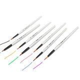 Detail Paint Brushes, 7 Small Brushes for Extra Fine Detailing, Art Painting - Acrylic, Watercolor,