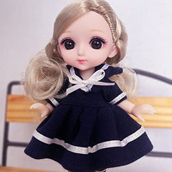 Onetti BJD Doll 13 Joint Movable 6 inches Beautiful Girl Dress up Toy Princess Gift (Diana)