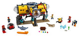 LEGO City Ocean Exploration Base Playset 60265, with Submarine, Underwater Drone, Diver, Sub Pilot, Scientist and 2 Diver Minifigures, Plus Stingray and Hammerhead Shark Figures (497 Pieces)