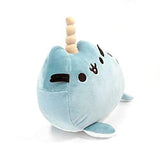 GUND Pusheen Pusheenimal Narwhal Plush Stuffed Animal, Blue, 13"