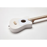 LOOG Mini Guitar for Children (White) with GSA10WT Guitar Strap and Guitar Pick 6-Pack Bundle