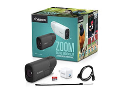 Canon Zoom Digital Monocular Kit - Includes USB-C Charger, USB-C Cable, microSD Card, and Wrist Strap
