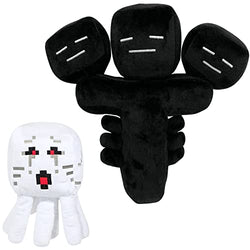 EOHX Wither Storm Plush Ghast Plush,Soft Cartoon Stuffed Animals Plushies Figure Doll for Kids Game Fan Halloween Birthday Gift