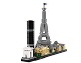 LEGO Architecture Skyline Collection 21044 Paris Skyline Building Kit with Eiffel Tower Model and Other Paris City Architecture for Build and Display (649 Pieces)