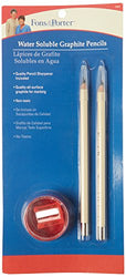 Fons & Porter Water Soluble Graphite Pencils And Sharpener