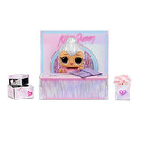 LOL Surprise Big B.B. (Big Baby) Kitty Queen – 12" Large Doll, UNbox Fashions, Shoes, Accessories, Includes Playset Desk, Chair and Backdrop