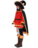 miccostumes Women's Megumin Cosplay Cloak Costume (Women s) Red and Black