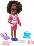 Barbie Chelsea Can Be Playset with Brunette Chelsea Boss Doll (6-In/15.24-cm), Briefcase, Computer, Cell Phone, Planner, Mug, Desk Plate, Great Gift for Ages 3 Years Old & Up