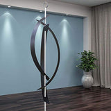 Statements2000 Black Large Metal Sculpture, 82" Indoor Outdoor Statue for Yard, Abstract Garden Art, Centinal by Jon Allen