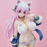 Union Creative Super Sonico (White Cat Version) PVC Figure