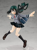 Good Smile My Hero Academia: Tsuyu Asui Pop Up Parade PVC Figure, Multicolor