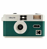 Kodak Ultra F9 35mm Film Camera Camera - Retro Style, Focus Free, Reusable, Built in Flash, Easy to Use (Dark Night Green)