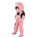 LoveinDIY 14.2 Inch BJD American Doll with Cloth Dress Up Girl Figure for DIY Customizing - Piggy