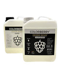 COLORBERRY Geode Resin (One to One Resin) 1:1 - Premium cast Resin/Epoxy Resin Created in Germany - Resin, Pouring, Fluoride Art 5.000ml (2.500ml Resin, 2.500ml Hardener)