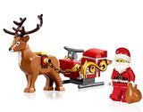 LEGO Holiday Mini Build - Santa Claus Minifigure with Mini Sleigh and Reindeer, A Great Present for Kids 10275 (41 Pieces) No Box