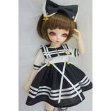 HMANE BJD Dolls Clothes for 1/4 BJD Dolls, 3Pcs Cute Sailor Dress for 1/4 BJD Dolls (No Doll)
