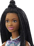Barbie Singing Doll (11.5-in Brunette with Braids) with Music, Light-Up Feature, Microphone & Accessories, Gift for 3 to 7 Year Olds
