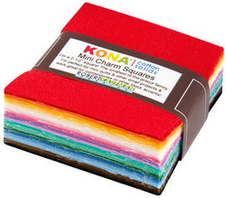 30's Palette 84-Mini Charms Cotton Fabric 2 1/2" Squares by Robert Kaufman