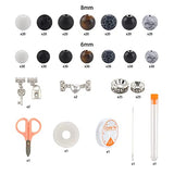 Stone Beads for Jewelry Making, Charm Bracelet Making Kit, 400Pcs Bracelet Jewelry DIY Kit Magnetic Bracelets for Couples Lovers