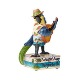 Enesco Jim Shore Margaritaville Parrot with Guitar Musical Figurine 6003993 New