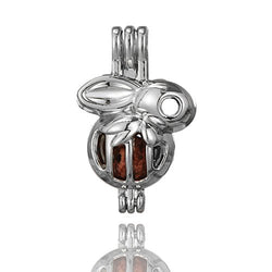 Fantasy 10pcs Pearl Bead Cage Pendant Essential Oil Scent Diffuser Pendant Necklace Jewelry