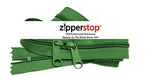 Zipperstop wholesale - Double Slide Zipper YKK #4.5 Coil with Two Long Pull Head to Head closed