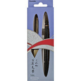 Kuretake million years writing brush lacquer-like black (japan import)
