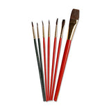 CONDA 4336960682 Paint Brush Set Starter Kit 25-Piece Assorted Sizes, PCS