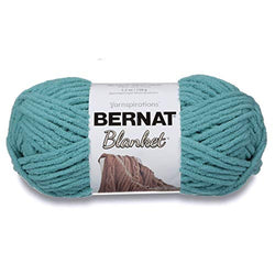 Bernat Blanket Super Bulky Yarn, 5.3oz, Guage 6 Super Bulky, Light Teal