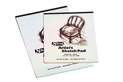 Sax Artists Sketch Pad - 9 x 12 inches - 50 Sheets per Pad, 60lbs - White - 453692