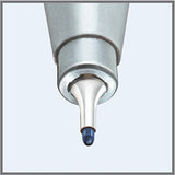 Staedtler Triplus Fineliner Pens, .3mm, Metal Clad Tip, 20-Pack, Assorted (334SB20BK)