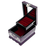 MADDesign RA-105 Jewelry Music Box, Purple