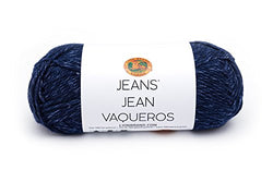 Lion Brand Yarn 505-108 Jeans Yarn, Brand New