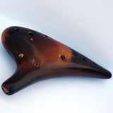 "Forest Whisper" 12 Hole Ocarina Classic Strawfire Masterpiece Collectible,alto C,recommended By Shop Owner OcarinaWind Music Instrument Gift Idea